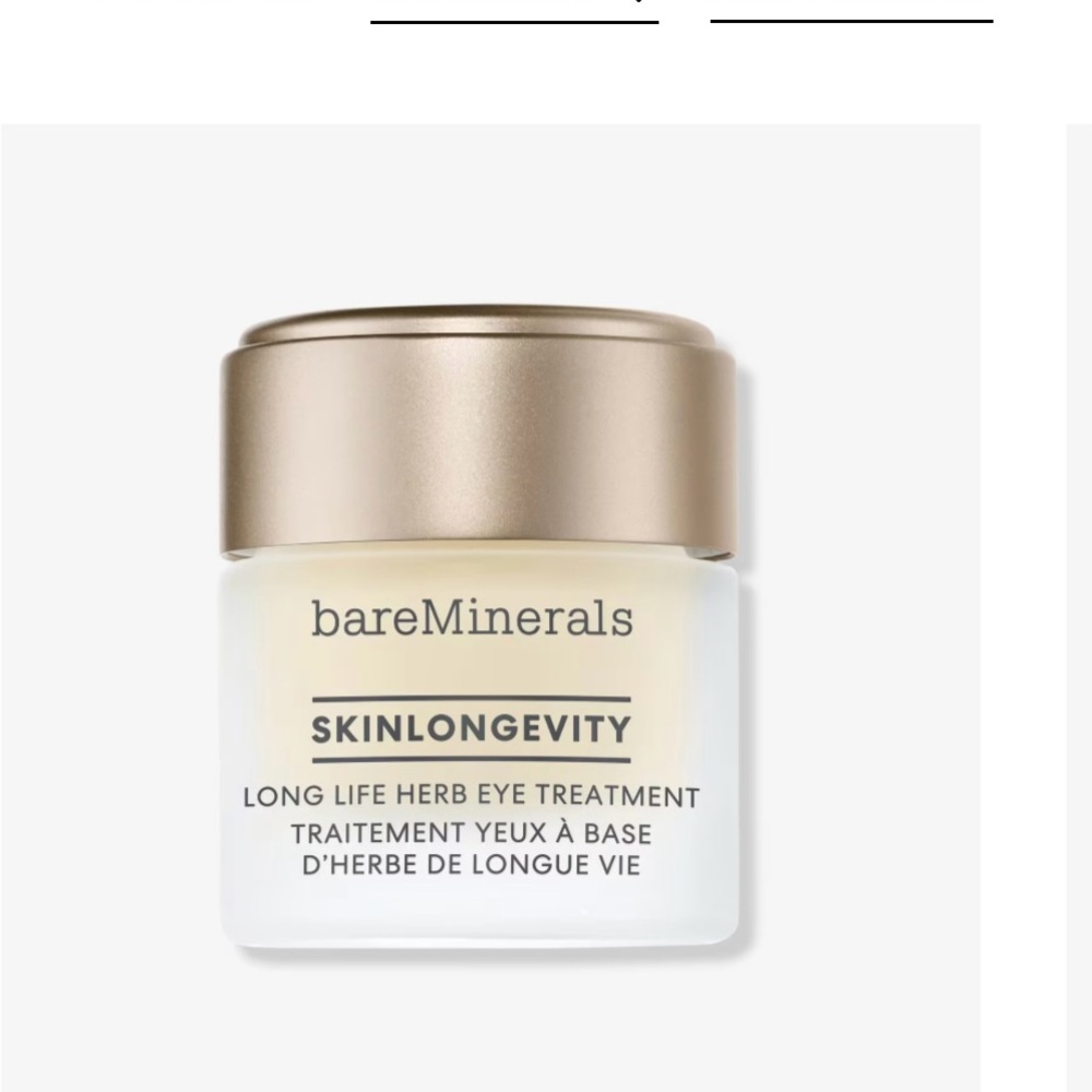 bareMinerals Gold and Cream Eye Cream Skincare